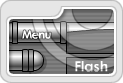 Floating, expandable drop-down menu.