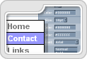 CSS-based navigational bar generator. Extremely customizable.